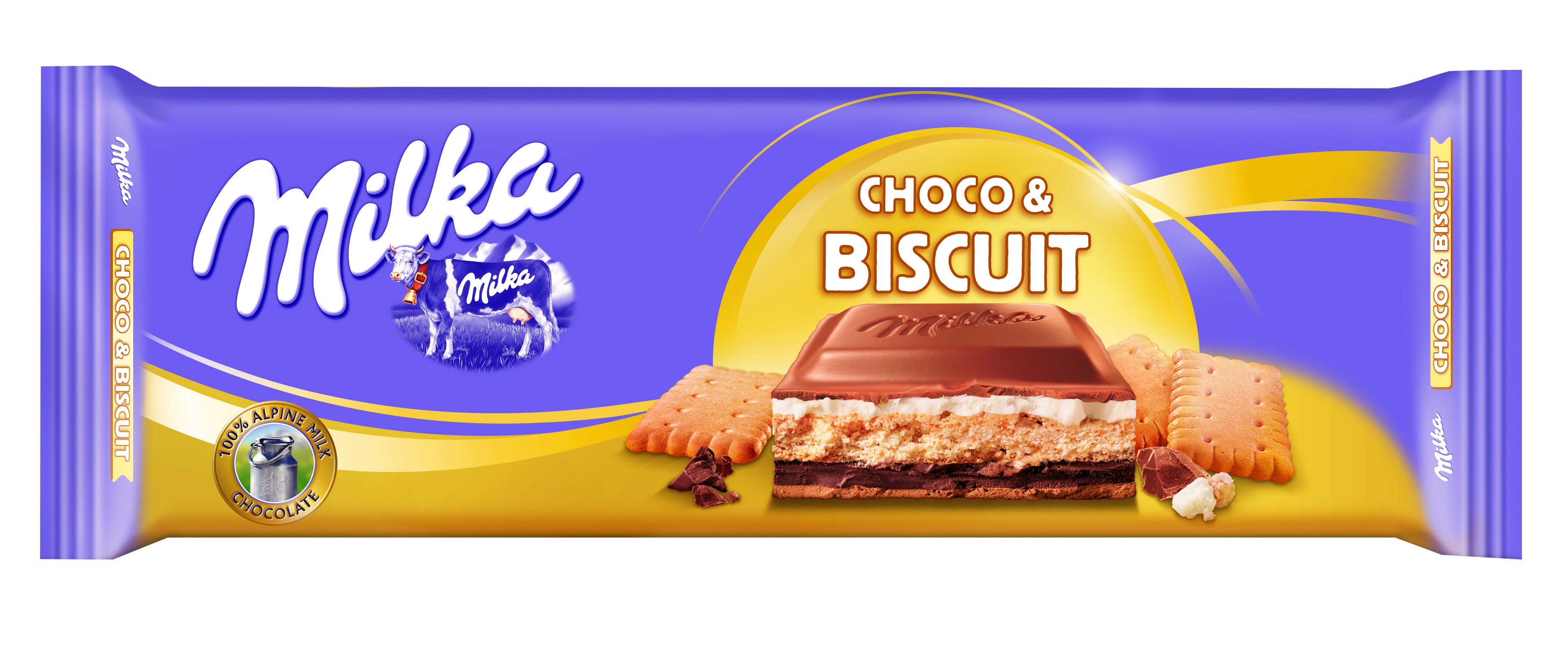 MILKA 300g Choco & Biscuit Chocolate