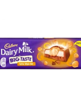 Cadbury Dairy Milk Big Taste Toffee Wholenut