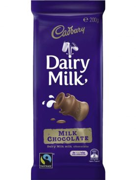 Cadbury Fair Trade Dairy Milk Bubbly