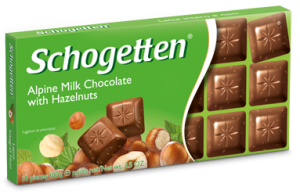Schogetten Alpine Milk Chocolate with Hazelnuts suppliers
