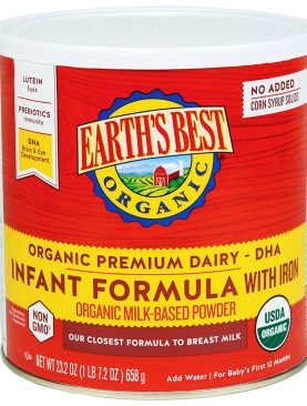 Earth's Best Organic Infant Formula Dairy Non-DHA