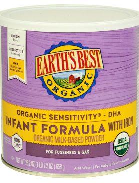 Earth's Best Organic Sensitivity Infant Formula